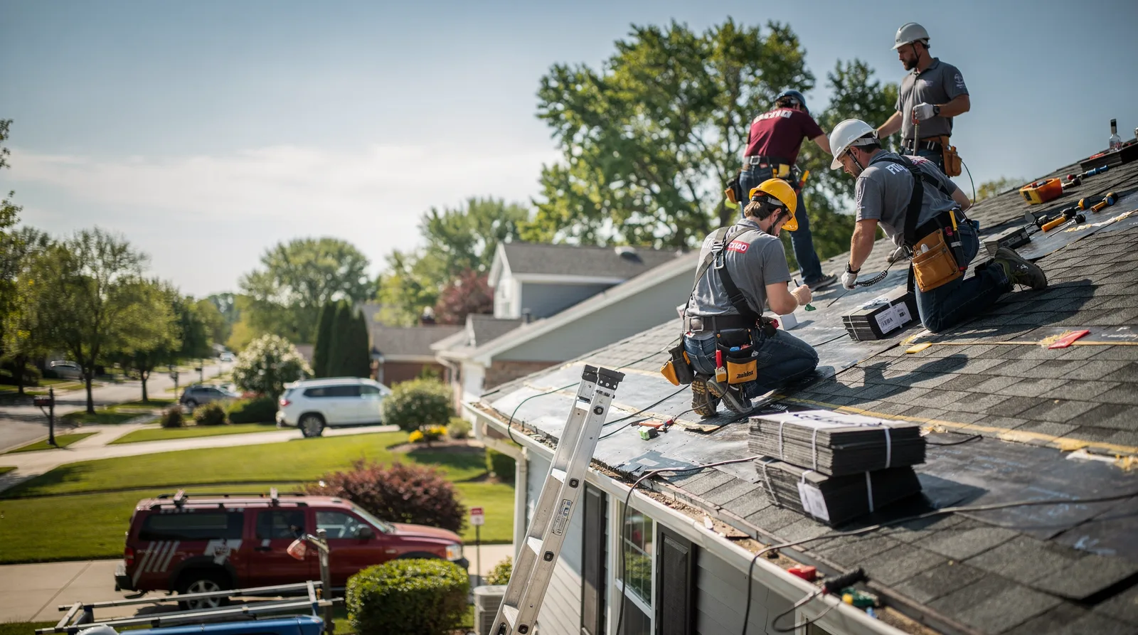 Roof Repair in Alma Center, WI around you